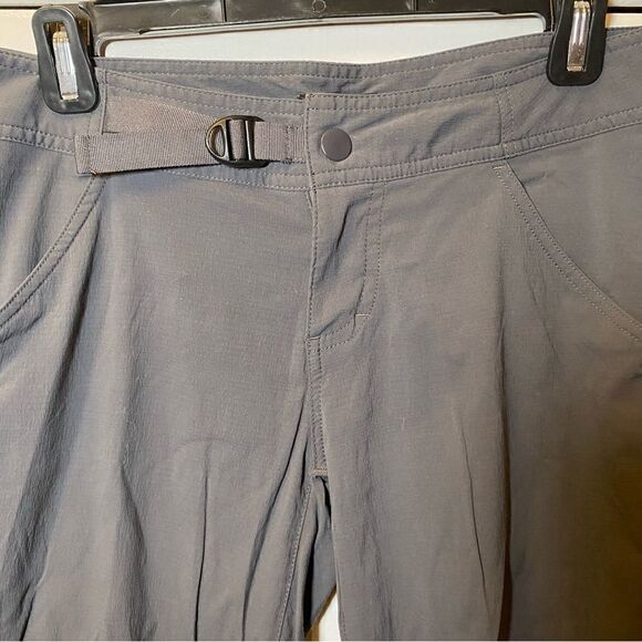 PRANA Jasmine Knicker Capri Pants Gray Women’s Size 4 Style W4JASK113 - Picture 3 of 8
